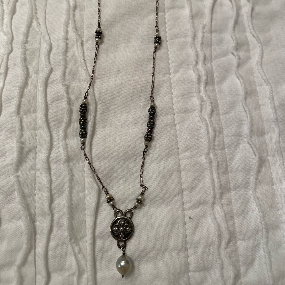 Mignon Faget Small medallion necklace